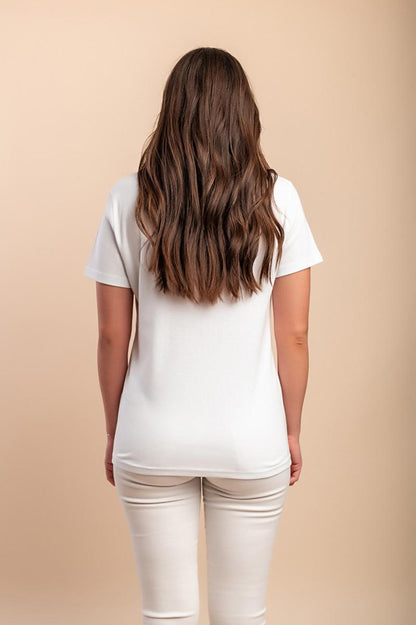 T-shirt in cotone stampata