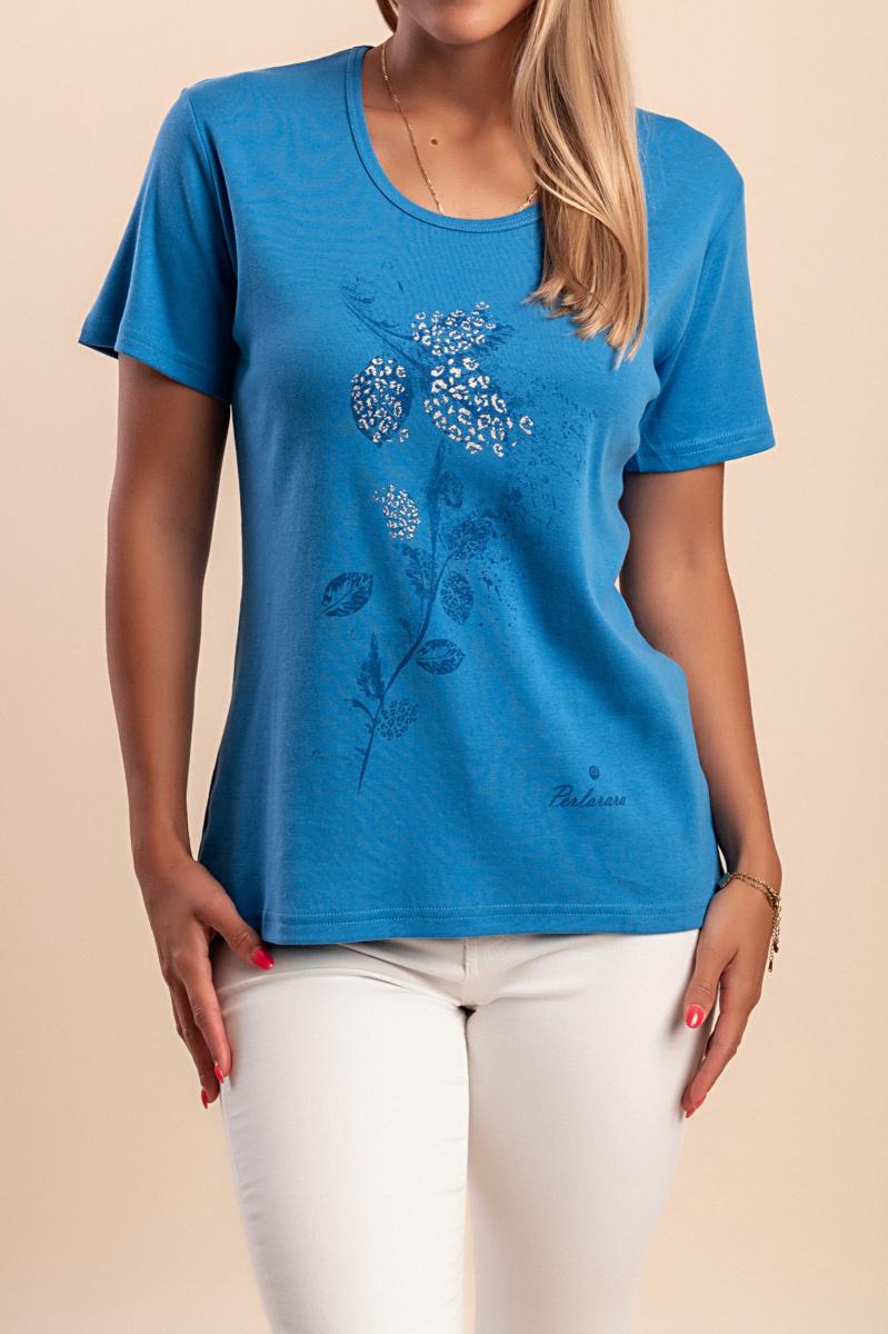 Cotton T-shirt with print