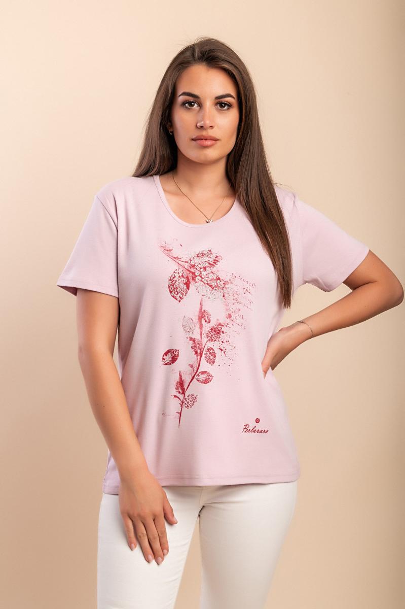 Katoenen T-shirt met print