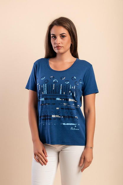 Tricou din bumbac cu imprimeu