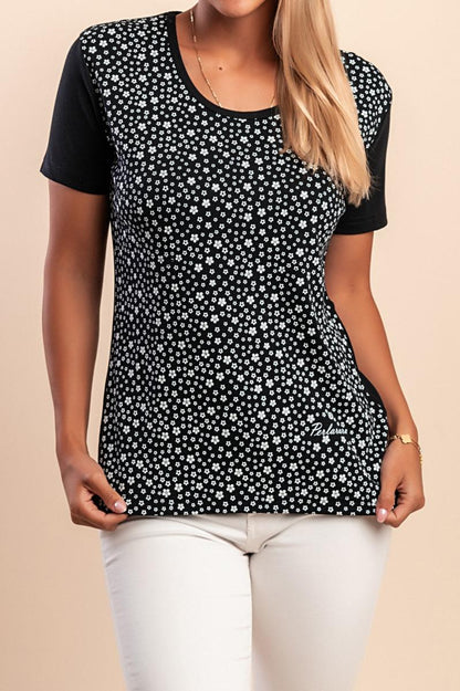 T-shirt di cotone con stampa