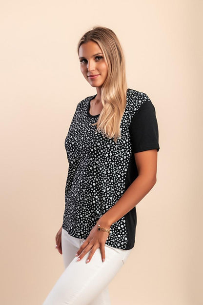T-shirt di cotone con stampa