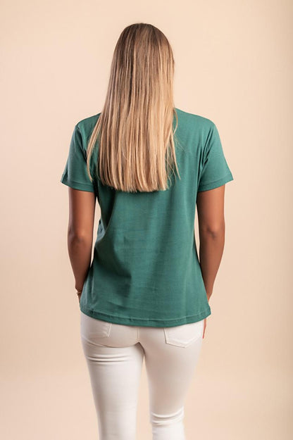 T-shirt in cotone con stampa