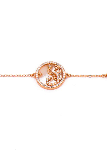 Pulseira com pendente, ESCORPIÃO