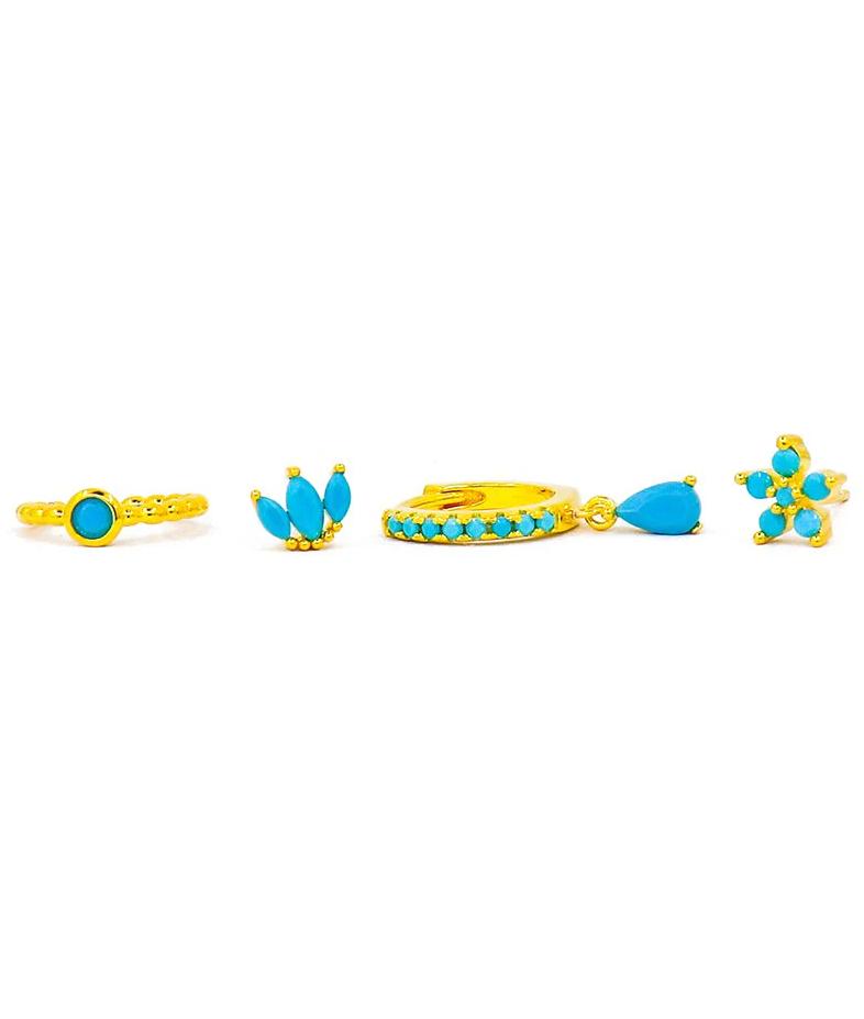 Conjunto de brincos elegante, ART875