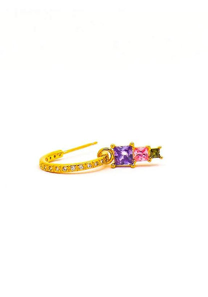 Set elegante de tres pendientes, ART874