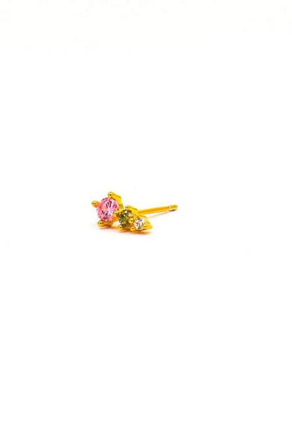 Set elegante de tres pendientes, ART874