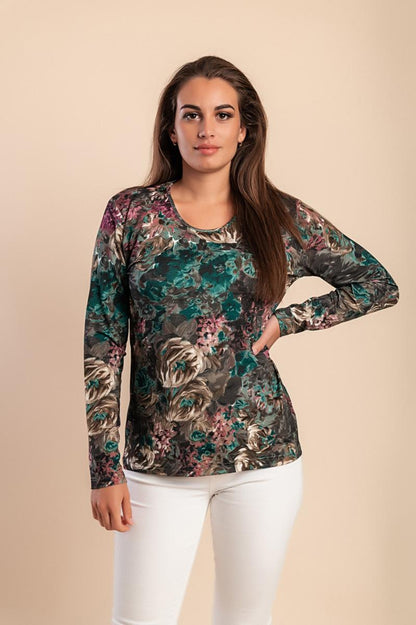 Mintás top