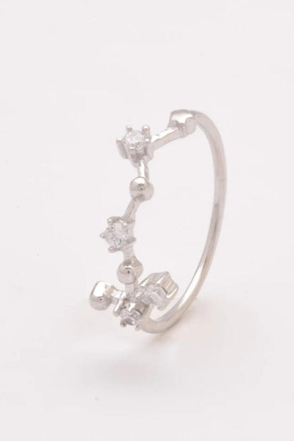 Anello Argento con Strass, ART498