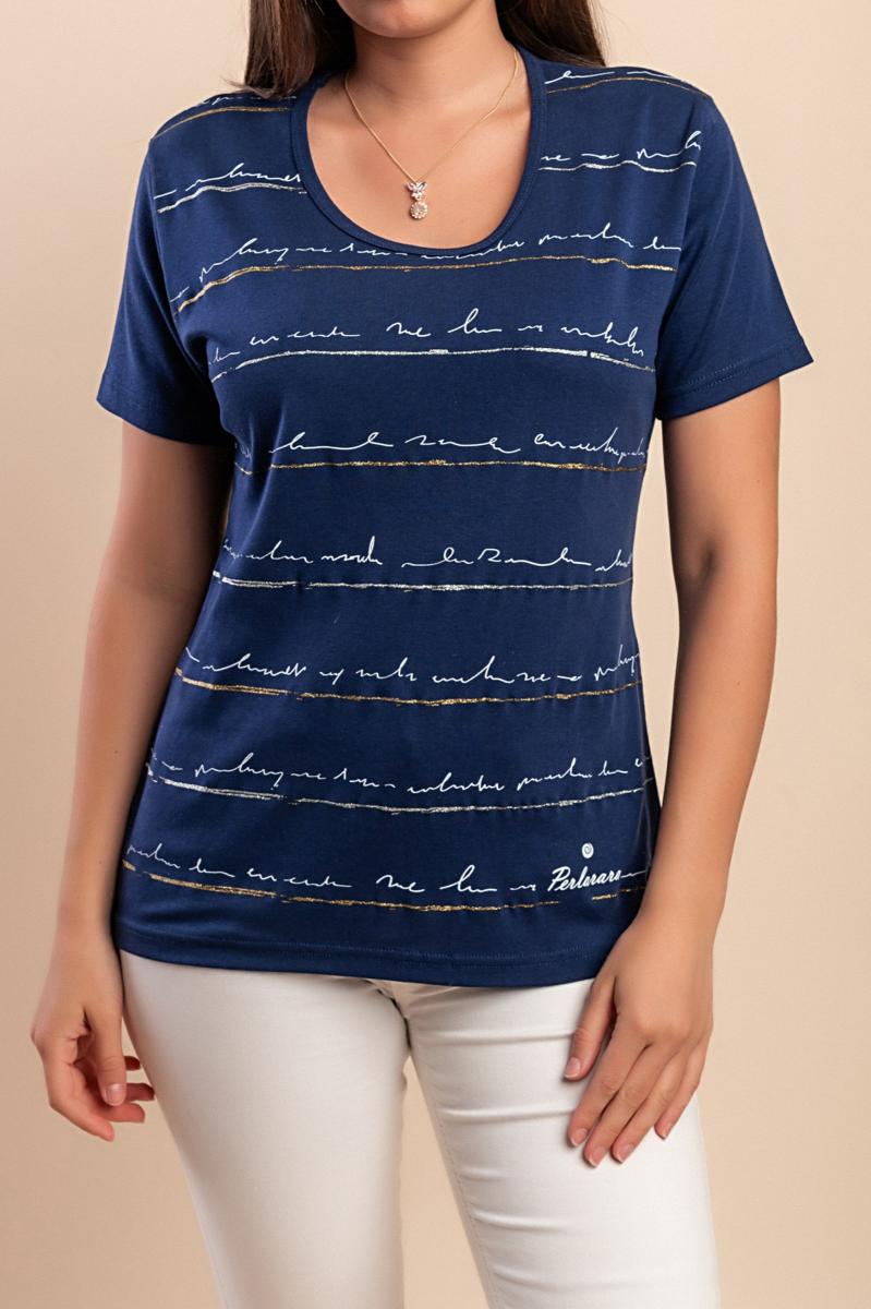 Katoenen T-shirt met print