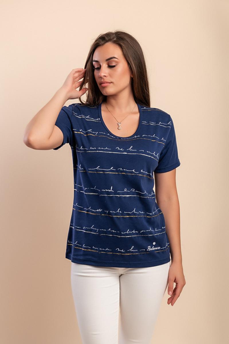 Katoenen T-shirt met print