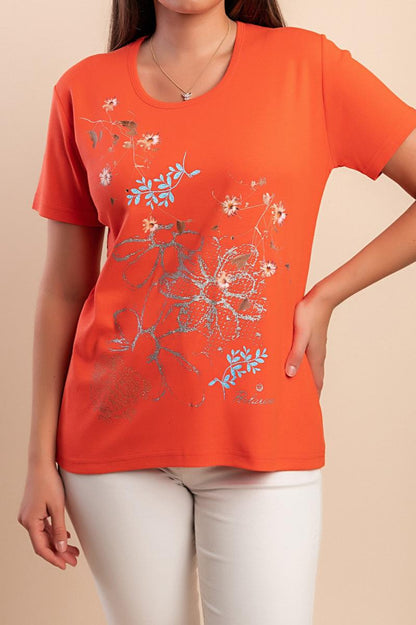 Tricou din bumbac cu imprimeu
