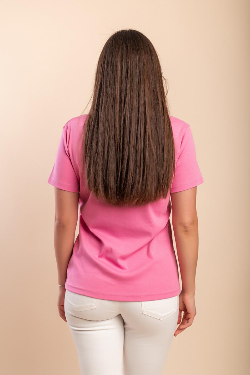 T-shirt de algodão com estampado
