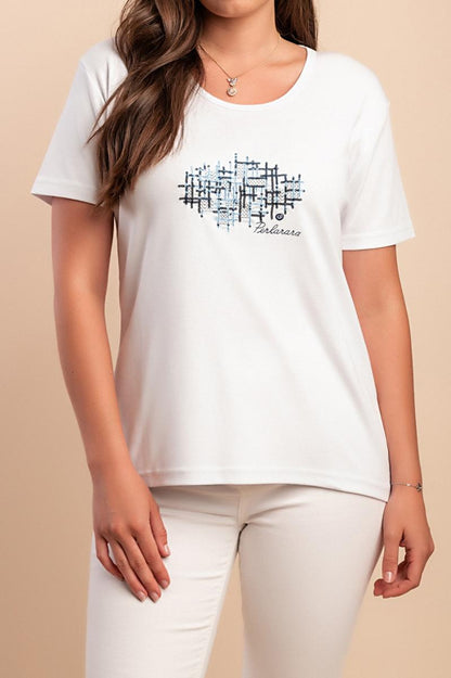 Tricou din bumbac cu imprimeu