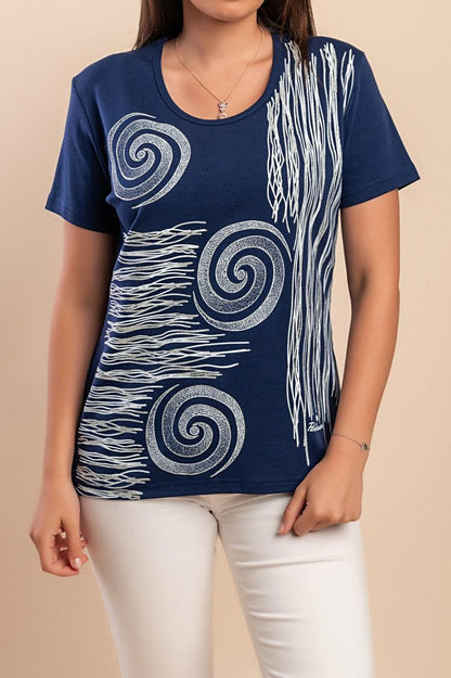 Tricou din bumbac cu imprimeu