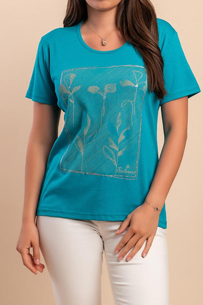 Tricou din bumbac cu imprimeu