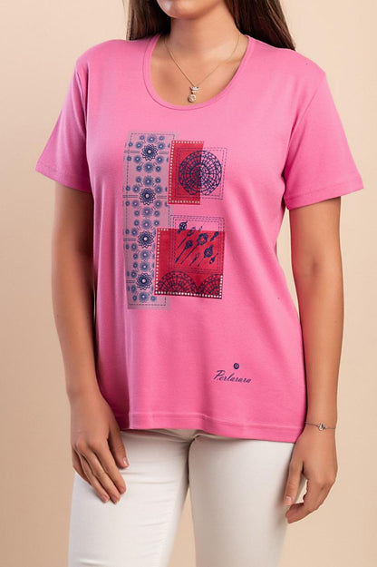 Tricou din bumbac cu imprimeu