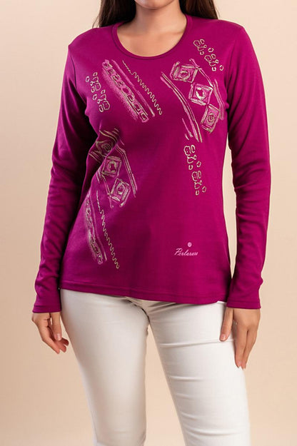 Camisola de manga comprida