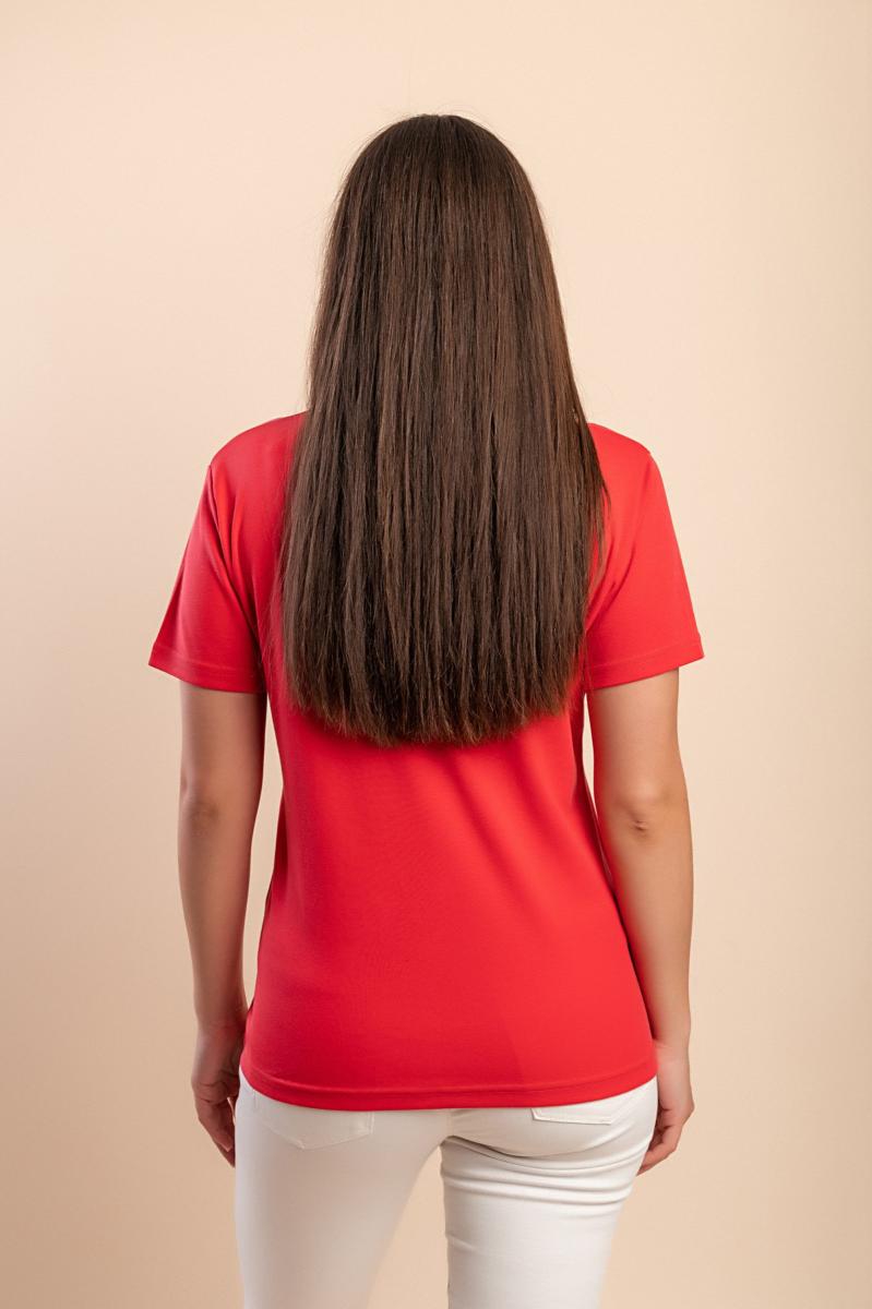 T-shirt de algodão com estampado