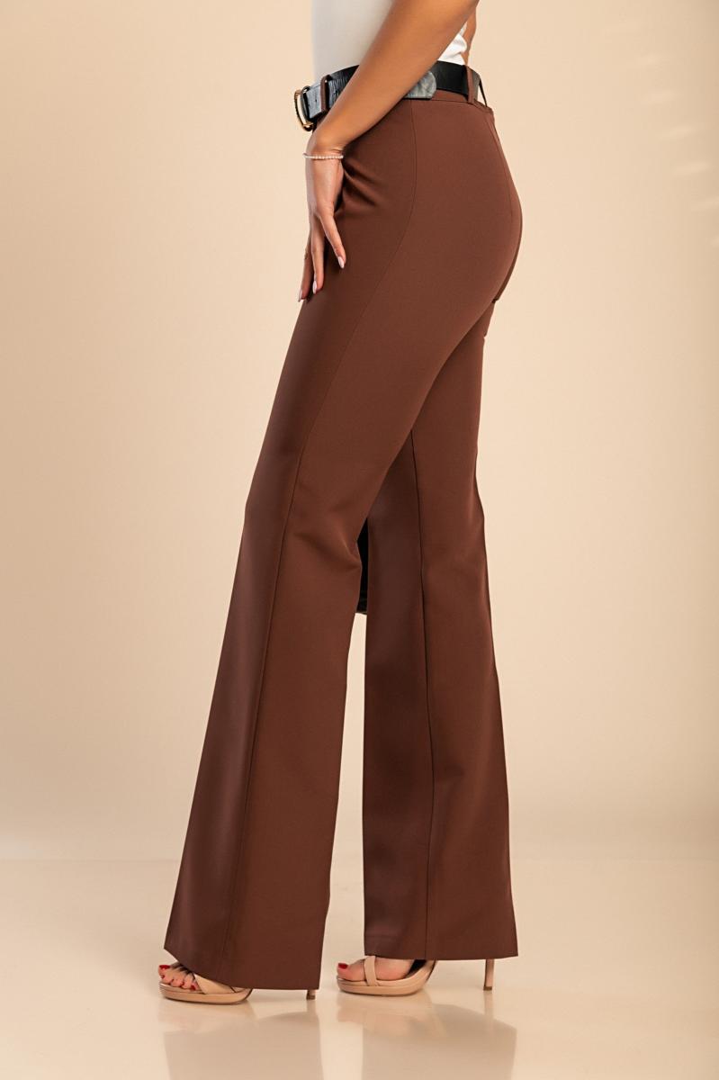 Pantaloni lunghi eleganti con gamba dritta