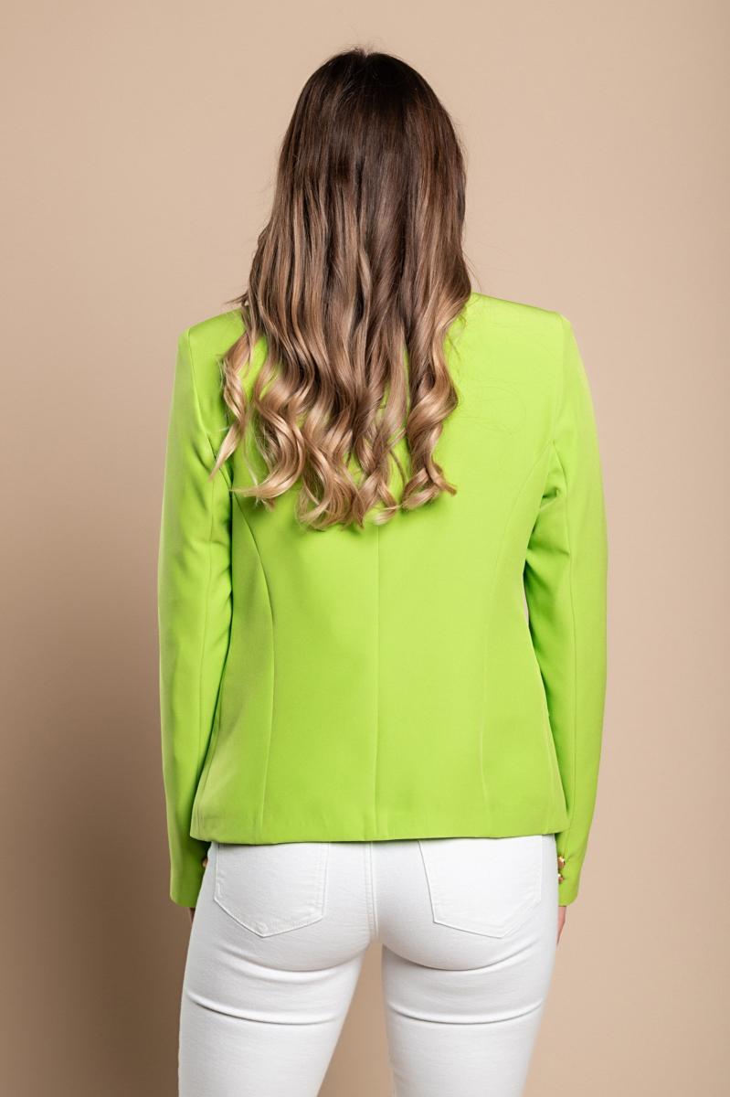 Blazer with classic collar