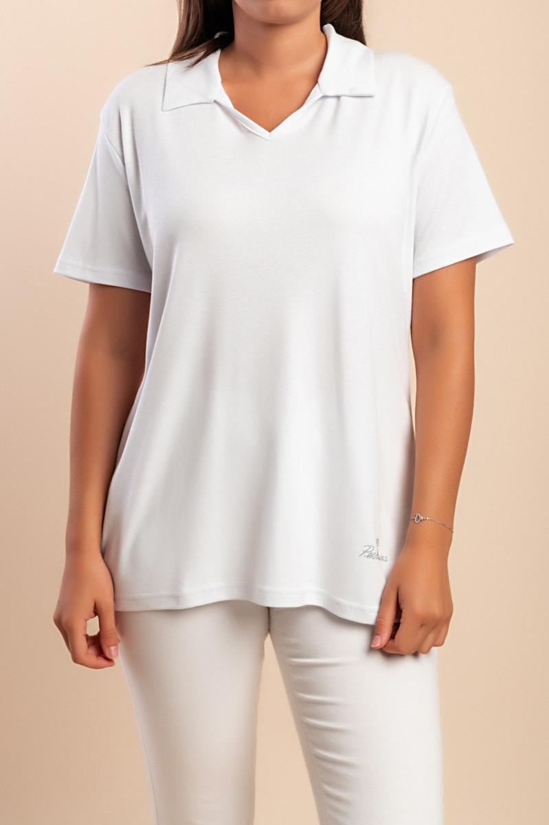 T-shirt in cotone a maniche corte