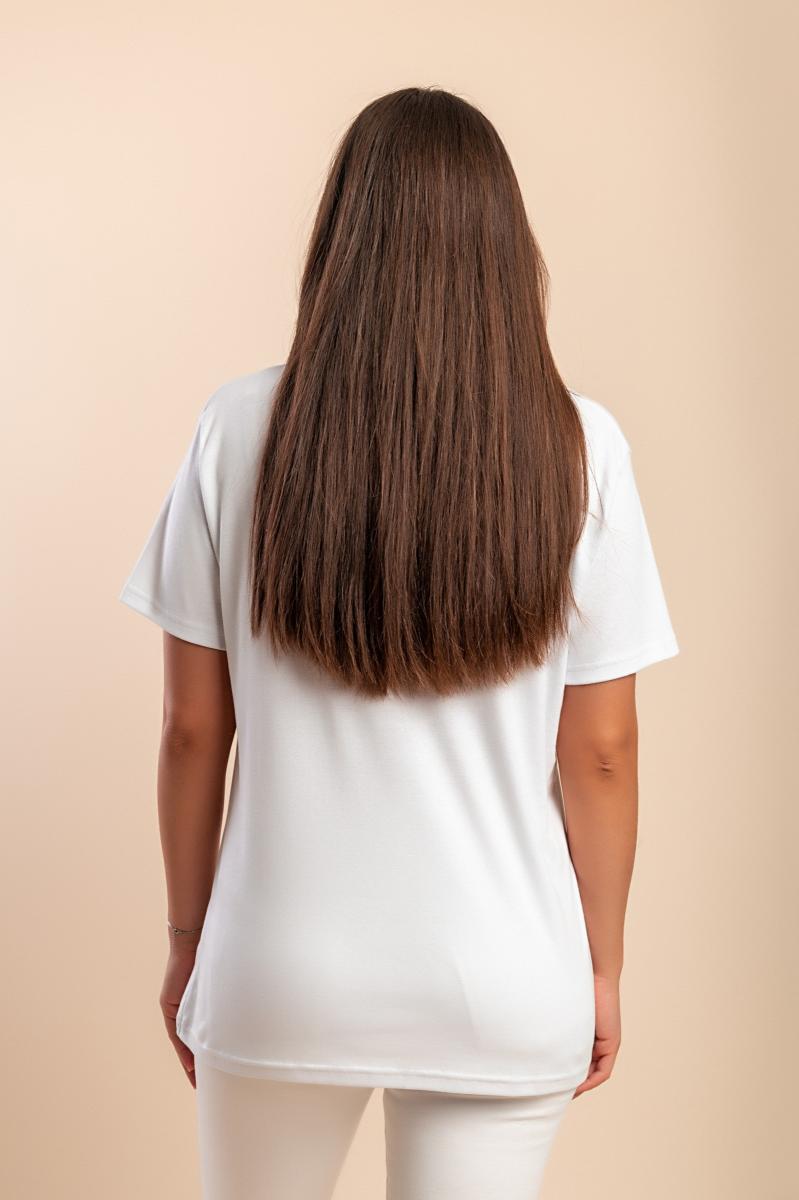 T-shirt in cotone a maniche corte