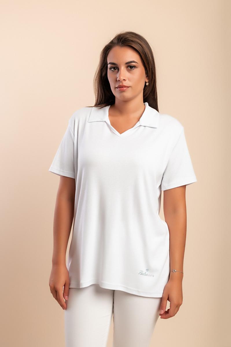T-shirt in cotone a maniche corte