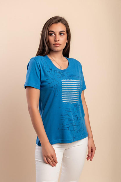 Tricou din bumbac cu imprimeu