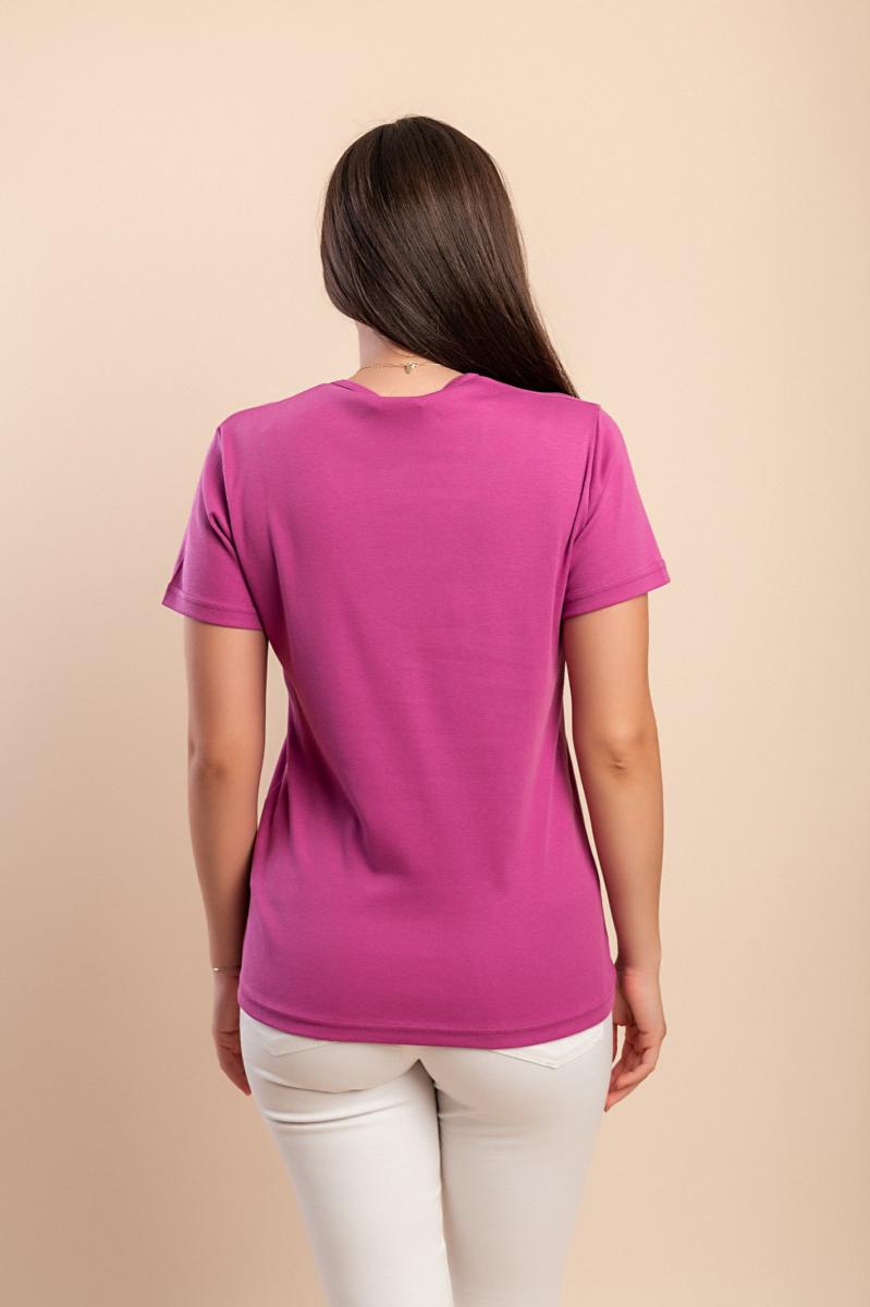 Baumwoll-T-Shirt mit Print