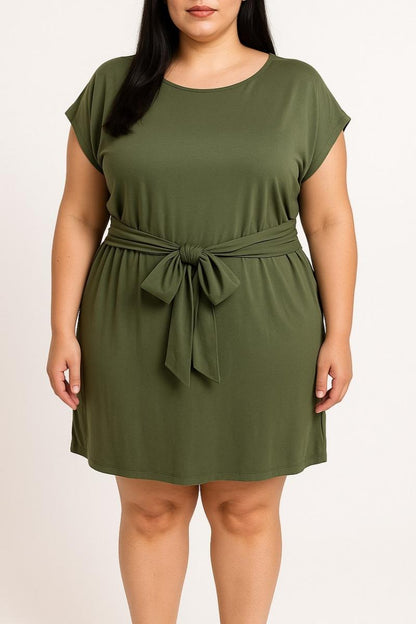 Plus size šaty bez rukávov