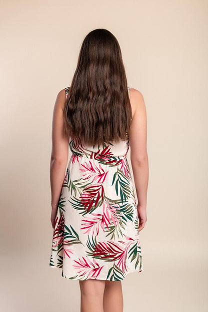Sommerliches Minikleid mit Print