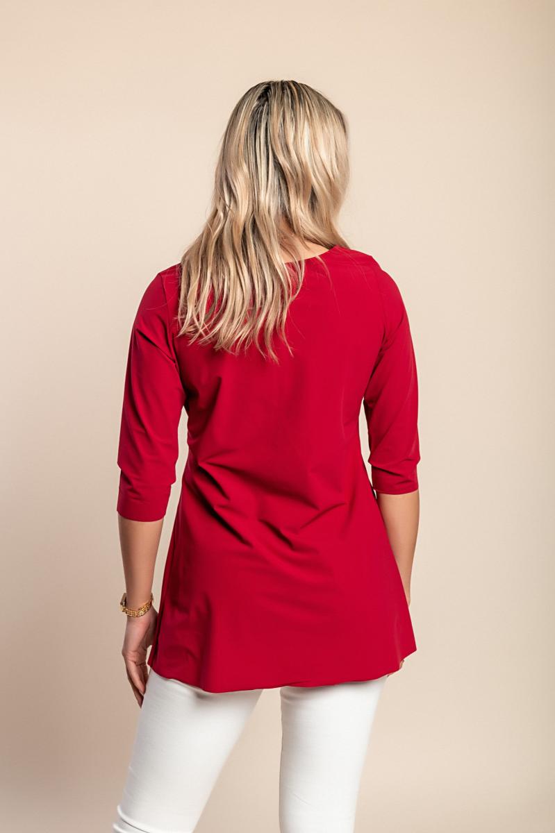 Plus size 3/4 sleeve top