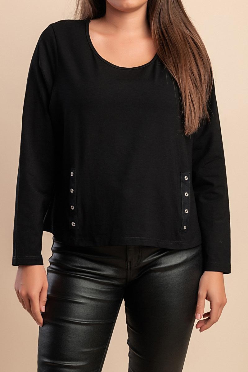 Top mit dekorativem Detail