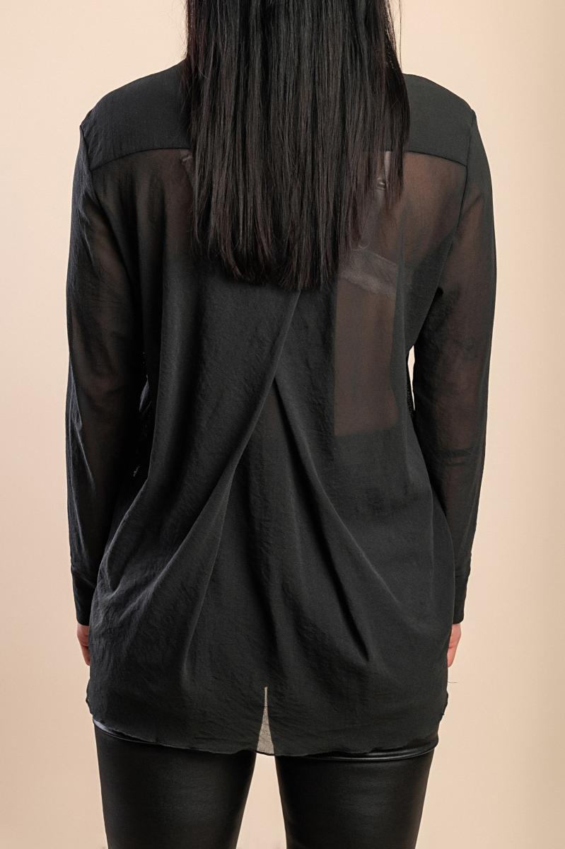 Sheer blouse