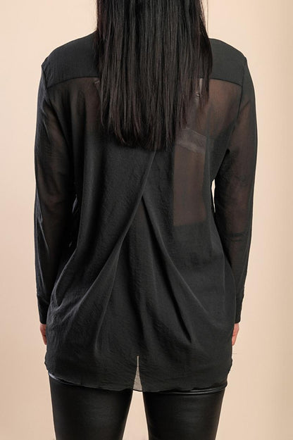 Sheer blouse