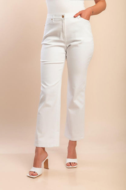 Plus size cotton pants