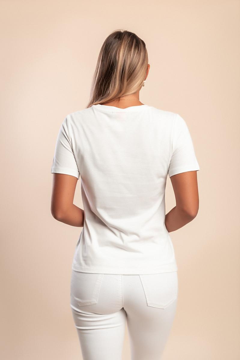 Katoenen T-shirt met print