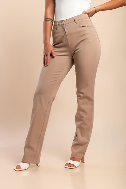 Plus size cotton pants
