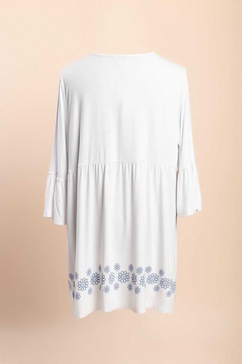 Plus-Size-Kleid mit Blumenprint