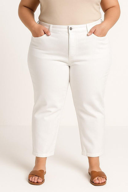 Plus size cotton pants