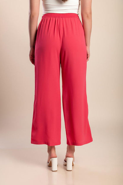 Trousers with belt