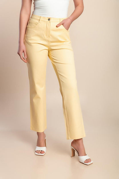 Plus size cotton pants