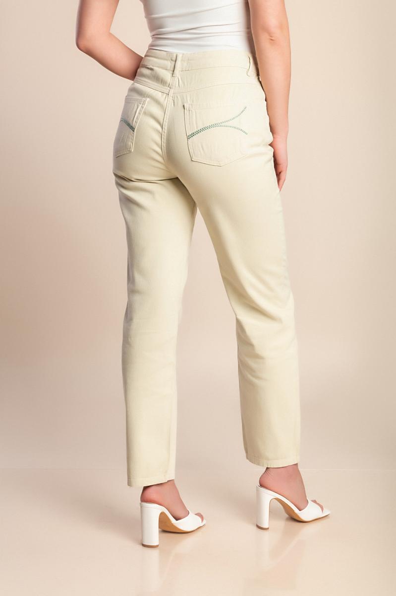 Pantalones de algodón de talla grande