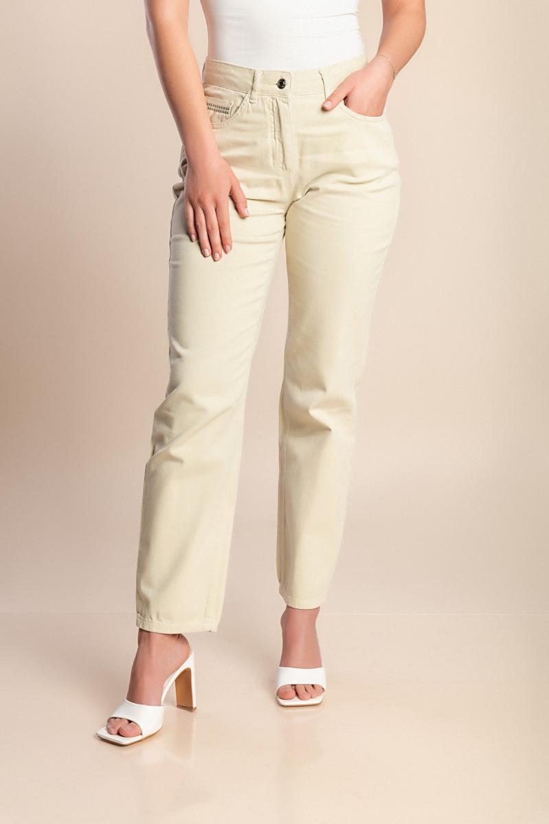 Pantalones de algodón de talla grande