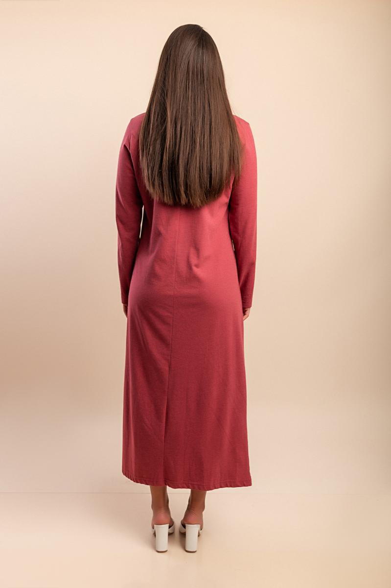 Vestido de algodón de talla grande