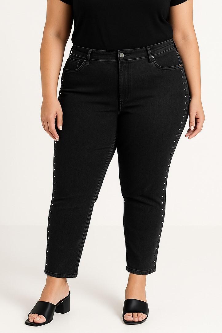 Pantaloni di cotone taglie forti