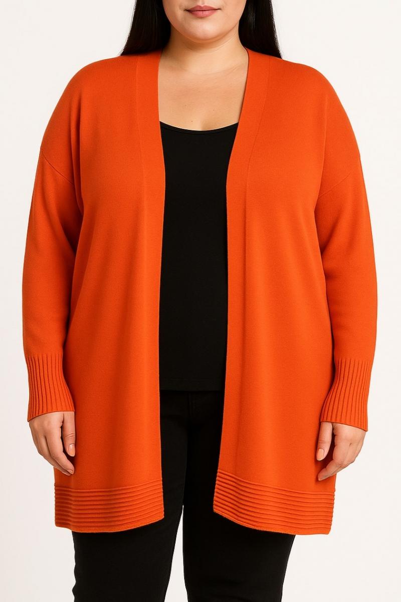 Plus size kardigán