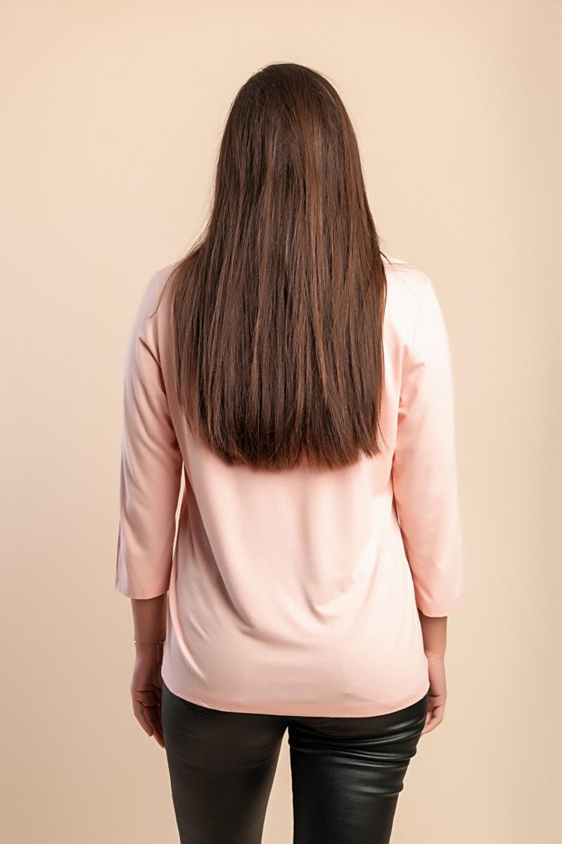 Satin-effect blouse
