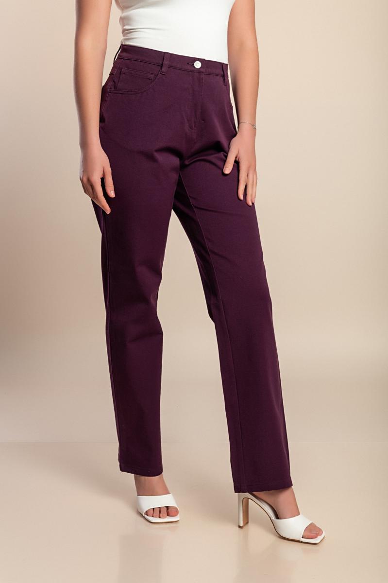 Calças de algodão plus size